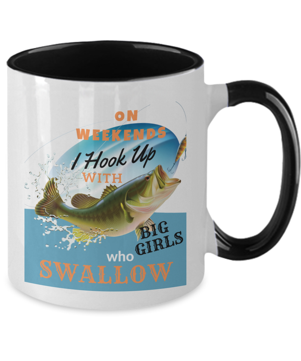 Weekend Hook Up Two Tone Mug