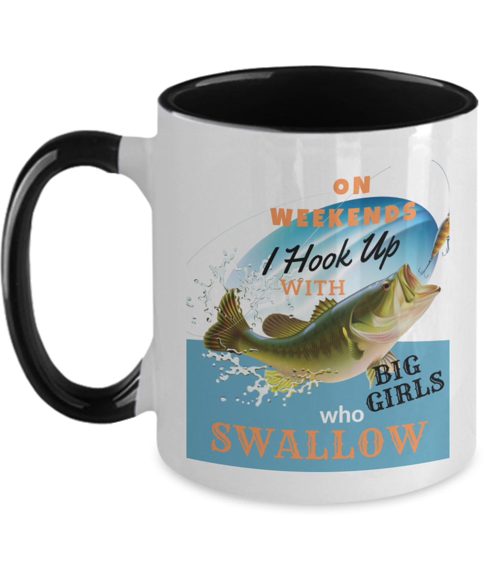 Weekend Hook Up Two Tone Mug